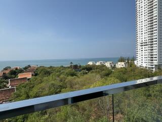 Balcony with ocean view