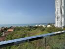 Balcony with ocean view