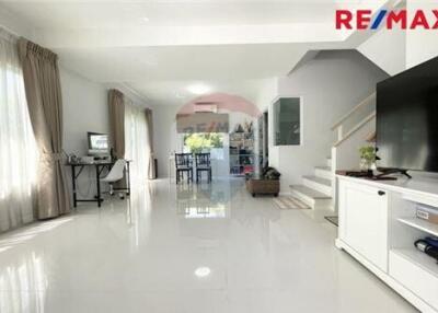 Semi-detached house for sale, Thung Khru, Villagio Village, Pracha Uthit 90.