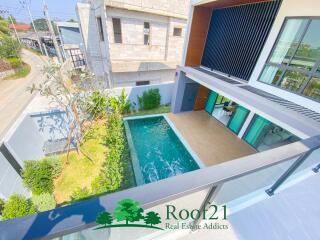 For Rent Pool villa 3beds 4 baths Located at Huai Yai