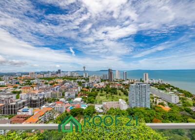 1 Bedroom with Clear Sea View! Spacious 62m² at Pratumnak, Pattaya - Best Beach Vibe