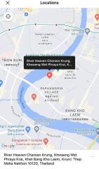 3-BR Condo at River Heaven Chareonkrung in Bang Kho Laem