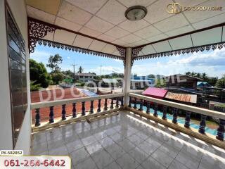 Spacious Outdoor Balcony with Scenic View