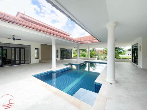 A Grand 3 Bedroom Balinese Style Pool Villa on Large Plot for Sale on Palm Hills Golf Course