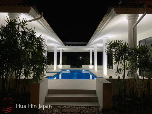 A Grand 3 Bedroom Balinese Style Pool Villa on Large Plot for Sale on Palm Hills Golf Course