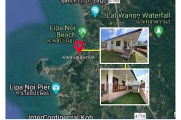 Perfect sunset view! 4 Bungalows for Sale near Lipa Noi Beach