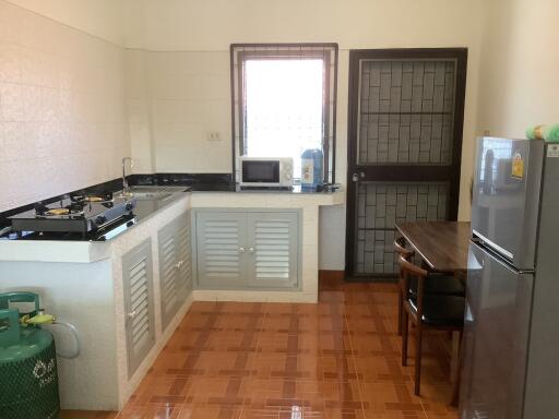 Spacious and functional kitchen area