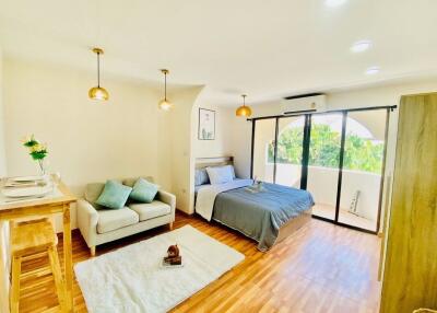 Newly renovated studio room for sale with furniture at Sereno Airport Condo