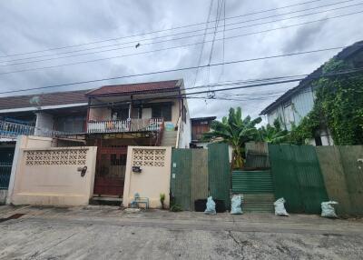 Front view of residential building