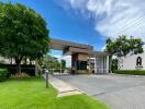 front gate entrance of residential property