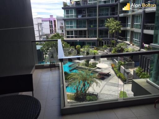 2 Bedrooms Condo in Apus Condominium Central Pattaya For Rent