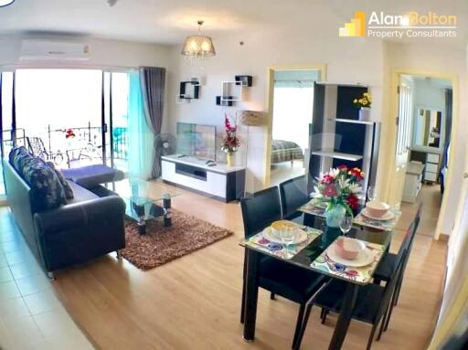 Ocean View 2 Bed 2 Bath Condo in Jomtien