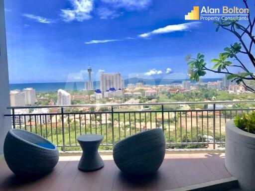 Ocean View 2 Bed 2 Bath Condo in Jomtien