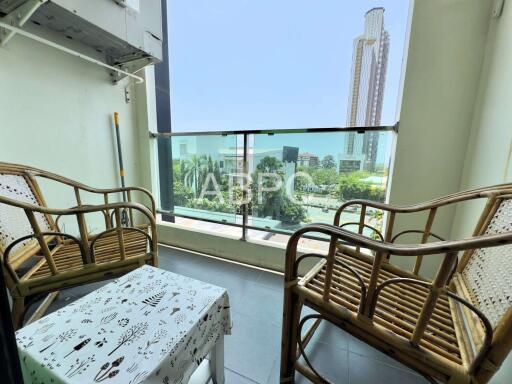 Partial Ocean View 2 Bedrooms 1 Bathroom Condo in Jomtien