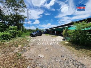 Exterior view of property parking area