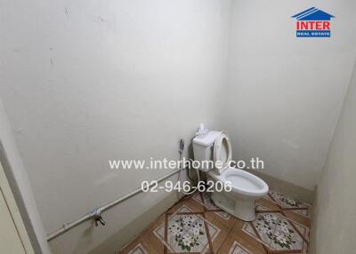 simple bathroom with toilet