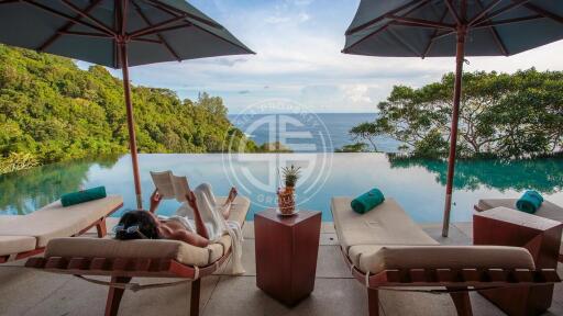 Super Luxury 6 Bedrooms villa with stunning ocean view in Kamala area