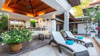 Exclusive 4  Bedrooms Cozy Pool Villa For Rent in Cherngtalay area