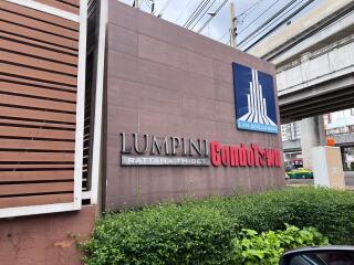 Signage of the Lumpini CondoTown building