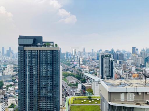 Cityscape view from high-rise building