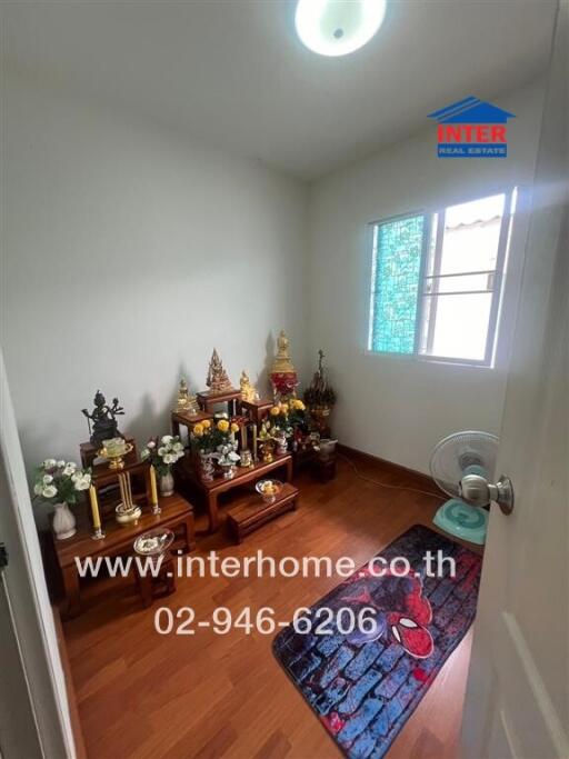 Small room with religious altar