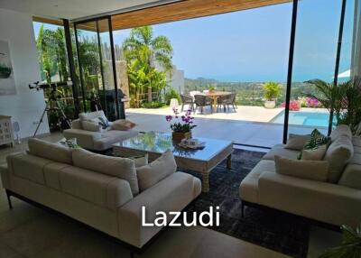 Extraordinary Sea View Luxury 3-Bedroom Private Pool Villa in Prime Location