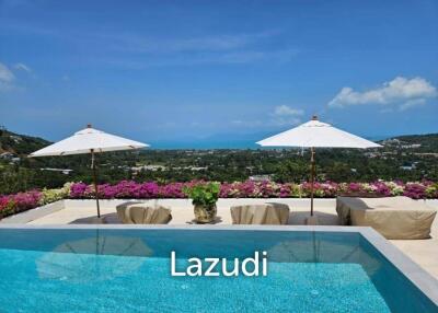 Extraordinary Sea View Luxury 3-Bedroom Private Pool Villa in Prime Location