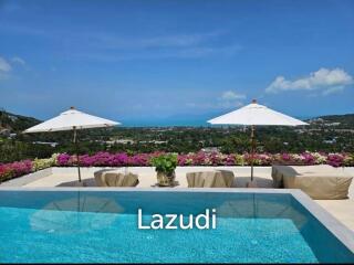 Extraordinary Sea View Luxury 3-Bedroom Private Pool Villa in Prime Location