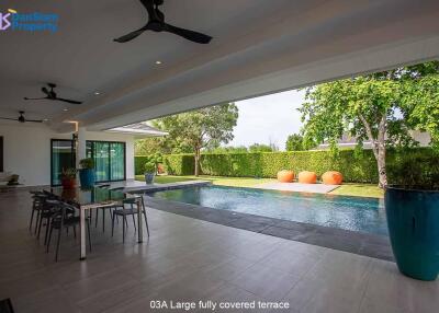 Luxury 4-Bedroom pool villa in Hua Hin at The Clouds