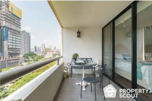 2-BR Condo at Somkid Gardens Condominium near BTS Chit Lom