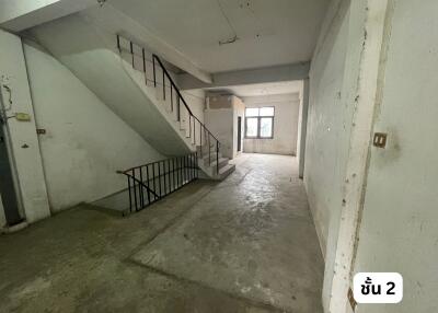 Empty room with staircase