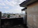 View from rooftop showing urban landscape