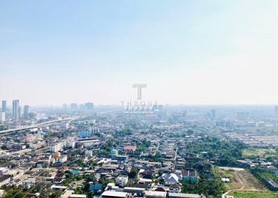 Cityscape view from a high vantage point