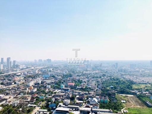 Cityscape view from a high vantage point