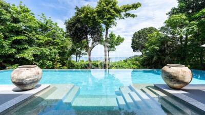 2 Bedrooms Private pool Villa with Oceanview in Naithon area