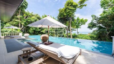 2 Bedrooms Private pool Villa with Oceanview in Naithon area