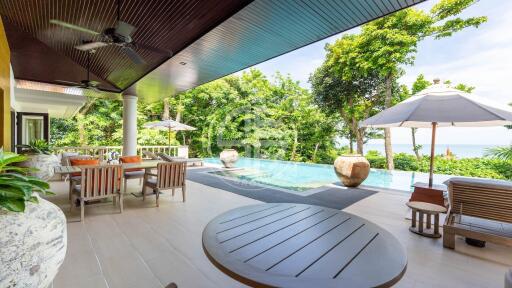 2 Bedrooms Private pool Villa with Oceanview in Naithon area