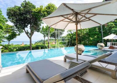 2 Bedrooms Private pool Villa with Oceanview in Naithon area