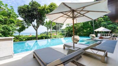 2 Bedrooms Private pool Villa with Oceanview in Naithon area