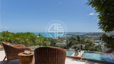 The 5 Bedrooms Private Residence with Oceanview in Samui Island