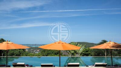 The 5 Bedrooms Private Residence with Oceanview in Samui Island