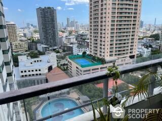 2-BR Condo at Sathorn Gardens near MRT Si Lom