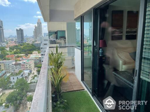 2-BR Condo at Sathorn Gardens near MRT Si Lom