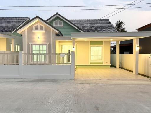 Beautiful new three-bedroom house