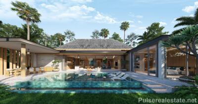 Luxury 4-Bedroom Pool Villa in Cherngtalay - 5 min from Boat Avenue & Porto de Phuket