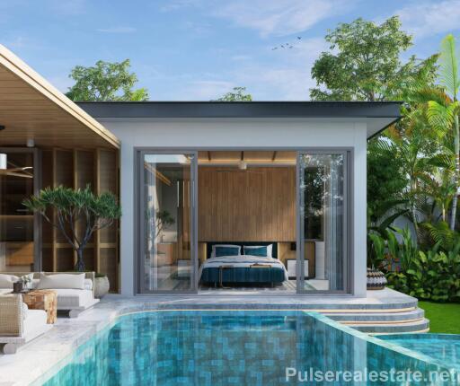 Luxury 4-Bedroom Pool Villa in Cherngtalay - 5 min from Boat Avenue & Porto de Phuket