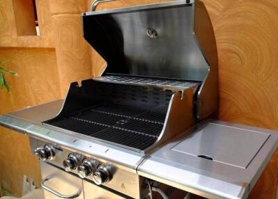 outdoor stainless steel grill