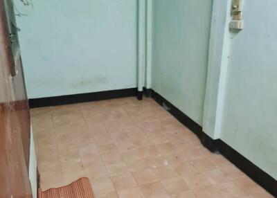 Empty room with tiled floor