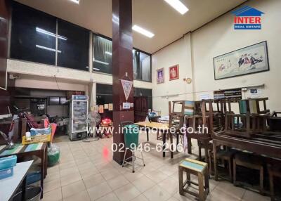 Lobby area with furniture and decor