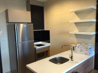 Modern kitchen with appliances and sink